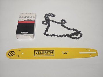 Шина Veloritm + цепь Oregon 52 звена 3/8 1.3 (35 см) для бензопил Partner 350,351 PART-VEL-ORE-35-52 фото
