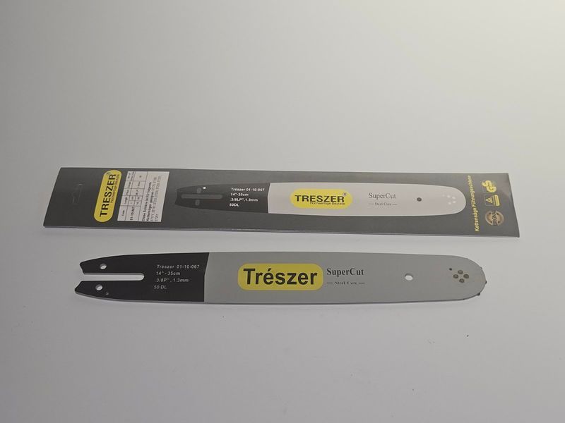 Шина TR&Eacute;SZER 35 см 3/8"LP 1.3 мм 50 звеньев для бензопилы ST MS 170, 180 TR-HARD-35-50 фото