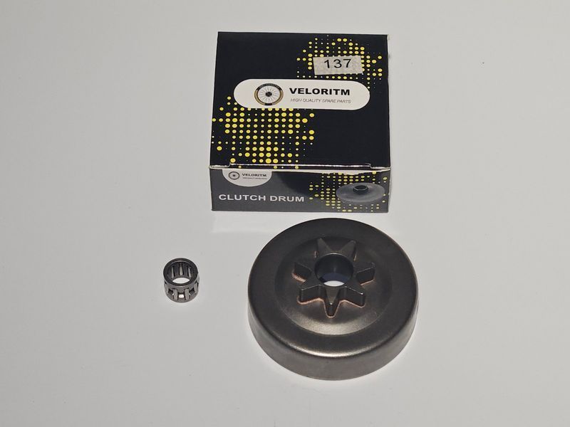Корзина сцепления Veloritm цельная к бензопиле Hus 137&ndash;142 CLUTCH-DRUM-VLR-HUS137142 фото
