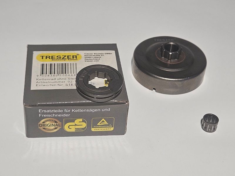Корзина сцепления Treszer 3/8" разборная для бензопилы ST MS 210,230,250 CL-TRES-38-MS210-250 фото